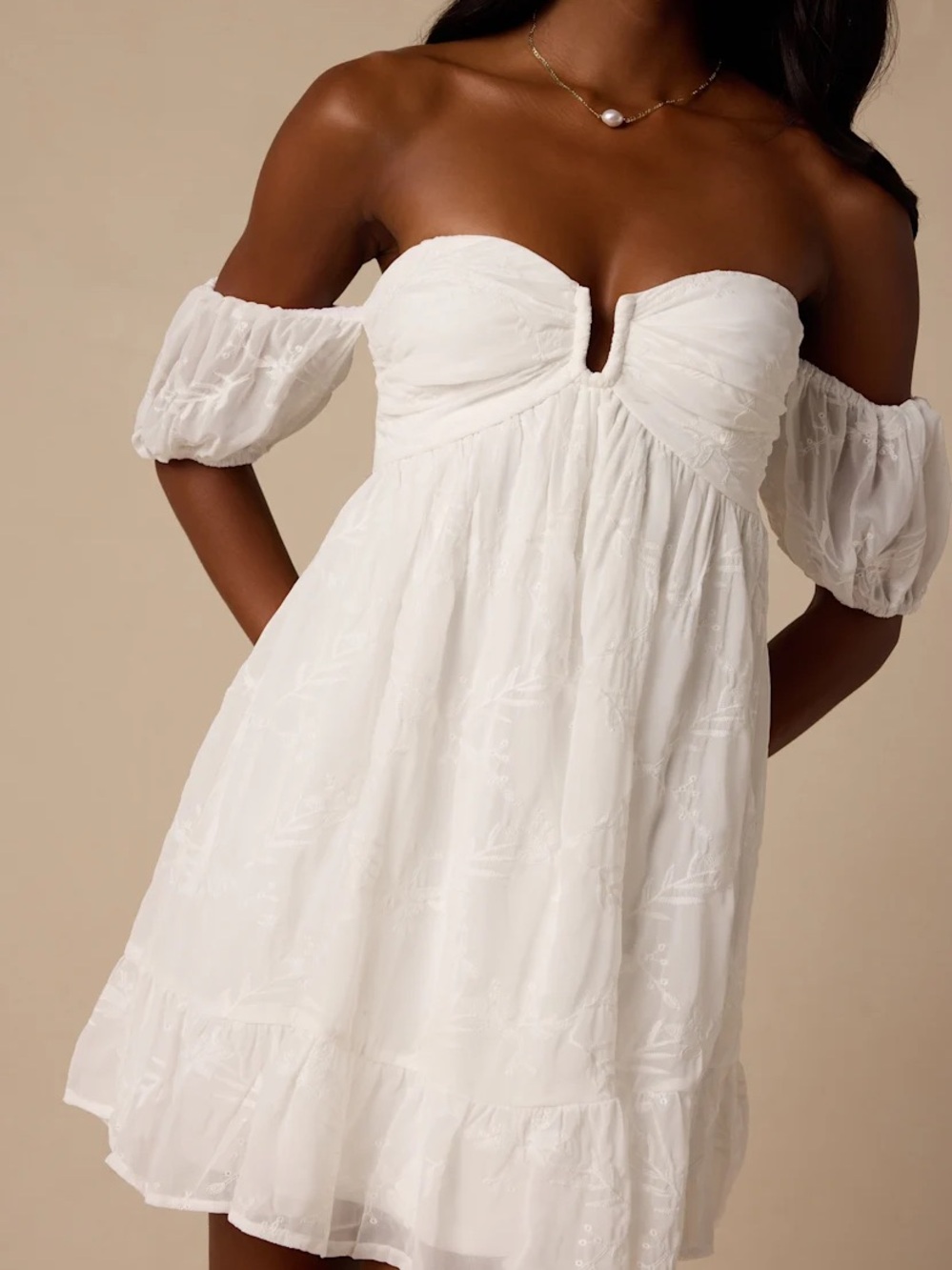 Lulu's White Satin Slip Mini dress with Adjustable Straps